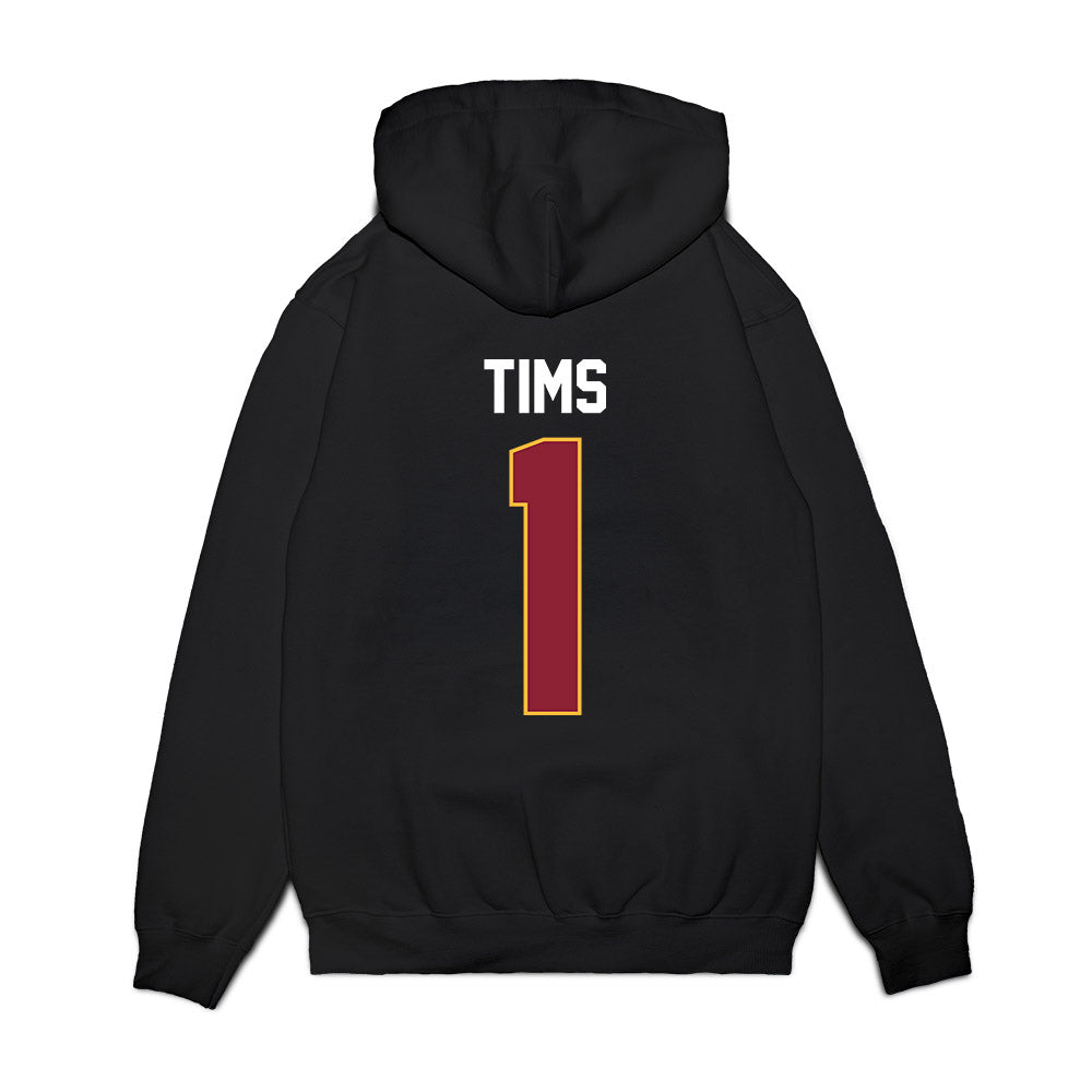 UMN Duluth - NCAA Women's Volleyball : Brietta Tims - Sports Shersey Premium Hooded Sweatshirt-1
