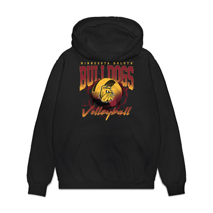 UMN Duluth - NCAA Women's Volleyball : Brietta Tims - Sports Shersey Premium Hooded Sweatshirt-0