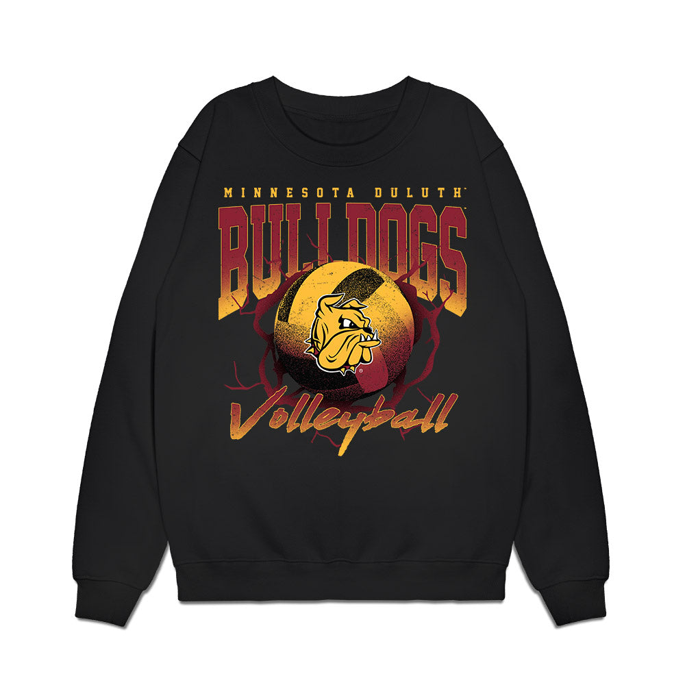 UMN Duluth - NCAA Women's Volleyball : Madeline Guetzkow - Sports Shersey Premium Crewneck Sweatshirt-0