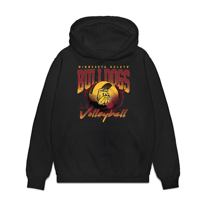 UMN Duluth - NCAA Women's Volleyball : Madeline Guetzkow - Sports Shersey Premium Hooded Sweatshirt-0