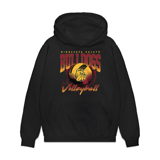 UMN Duluth - NCAA Women's Volleyball : Madeline Guetzkow - Sports Shersey Premium Hooded Sweatshirt-0