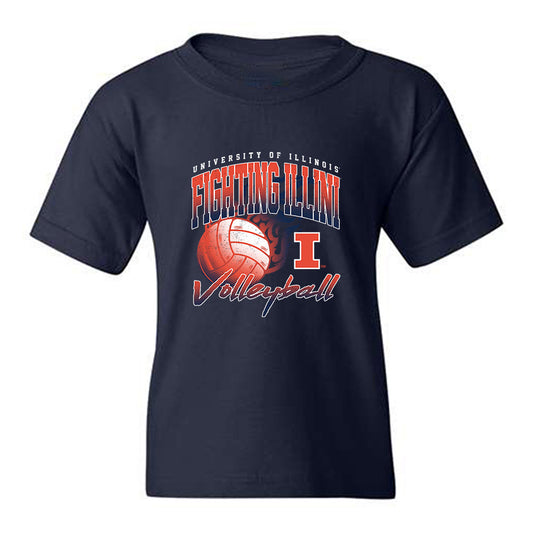 Illinois - NCAA Women's Volleyball : Ava Wysocki - Vintage Shersey Youth T-Shirt-0