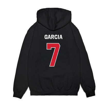 Boston College - NCAA Baseball : Esteban Garcia - Graphic Premium Hooded Sweatshirt-1