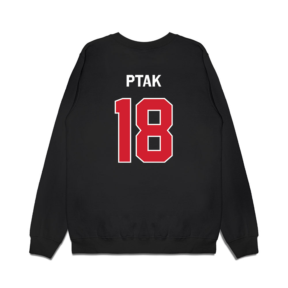 Boston College - NCAA Softball : Abby Ptak - Graphic Premium Crewneck Sweatshirt-1