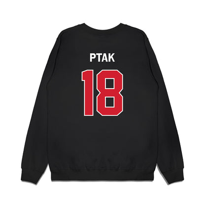 Boston College - NCAA Softball : Abby Ptak - Graphic Premium Crewneck Sweatshirt-1