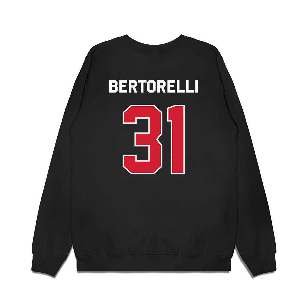 Boston College - NCAA Softball : Sophia Bertorelli - Graphic Premium Crewneck Sweatshirt-1
