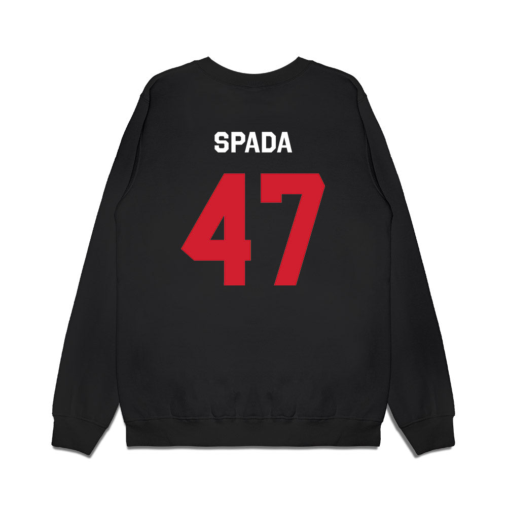 Boston College - NCAA Baseball : Matthew Spada - Graphic Premium Crewneck Sweatshirt-1
