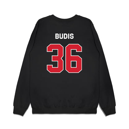 Boston College - NCAA Baseball : Sean Budis - Graphic Premium Crewneck Sweatshirt-1