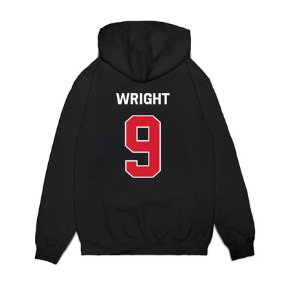 Boston College - NCAA Football : Landon Wright - Graphic Premium Hooded Sweatshirt-1