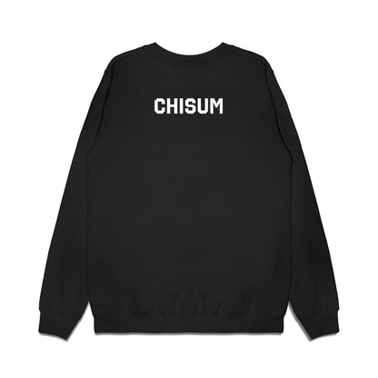 Boston College - NCAA Men's Golf : Connor Chisum - Graphic Premium Crewneck Sweatshirt-1