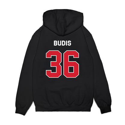Boston College - NCAA Baseball : Sean Budis - Graphic Premium Hooded Sweatshirt-1