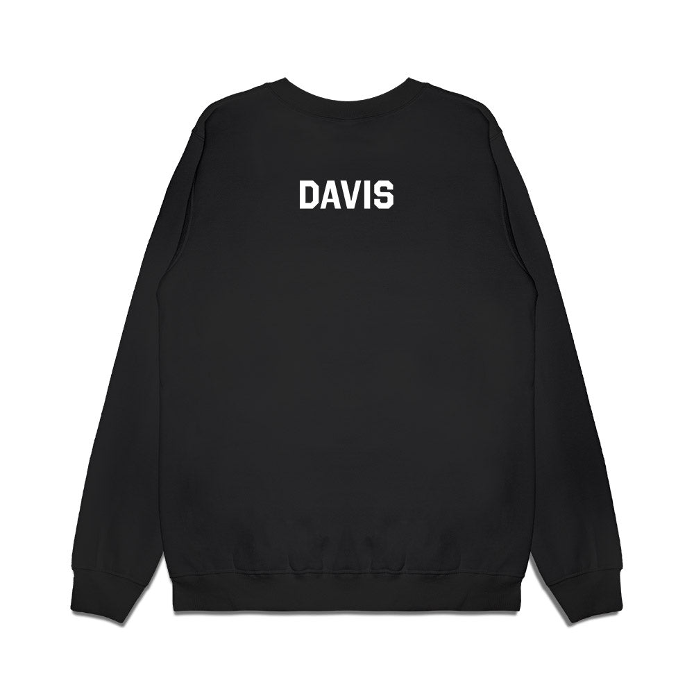 Boston College - NCAA Women's Rowing : Leighton Davis - Graphic Premium Crewneck Sweatshirt-1