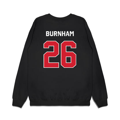 Boston College - NCAA Baseball : Jacob Burnham - Graphic Premium Crewneck Sweatshirt-1