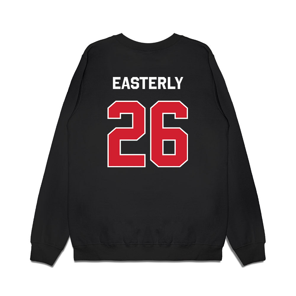 Boston College - NCAA Women's Soccer : Emmy Easterly - Graphic Premium Crewneck Sweatshirt-1
