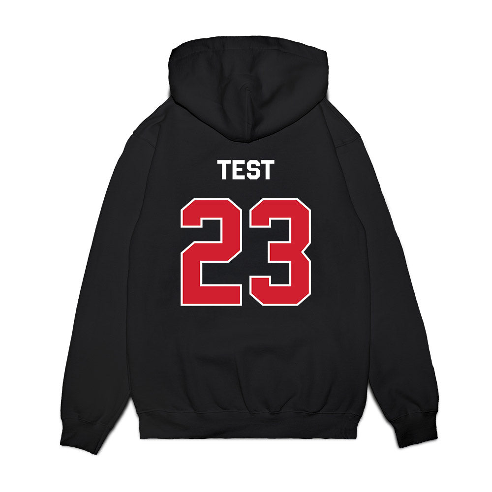 Boston College - NCAA Cheerleading : AT Test - Graphic Premium Hooded Sweatshirt-1