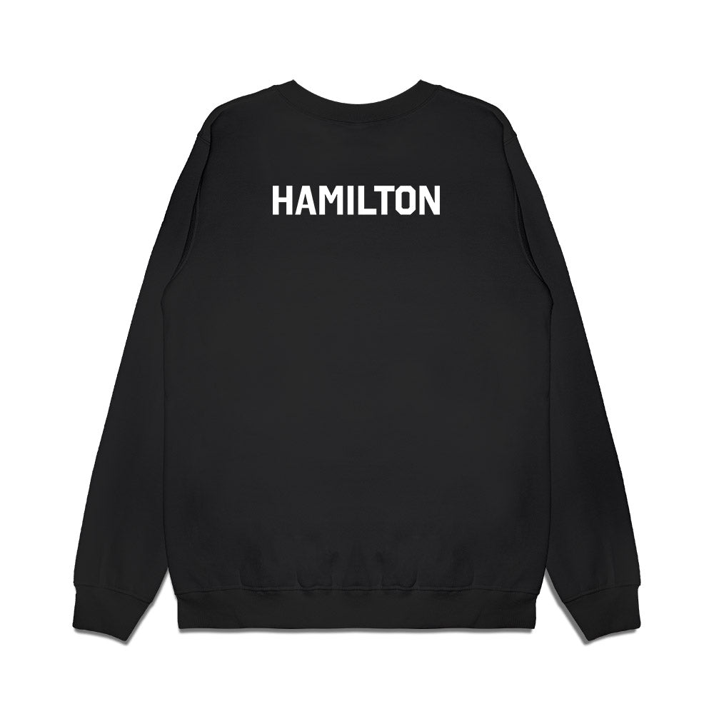 Boston College - NCAA Skiing : Carly Hamilton - Graphic Premium Crewneck Sweatshirt-1