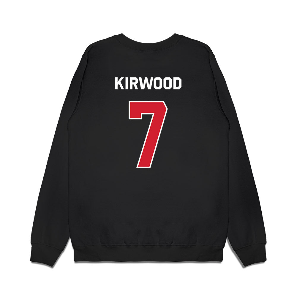 Boston College - NCAA Skiing : Nick Kirwood - Graphic Premium Crewneck Sweatshirt-1