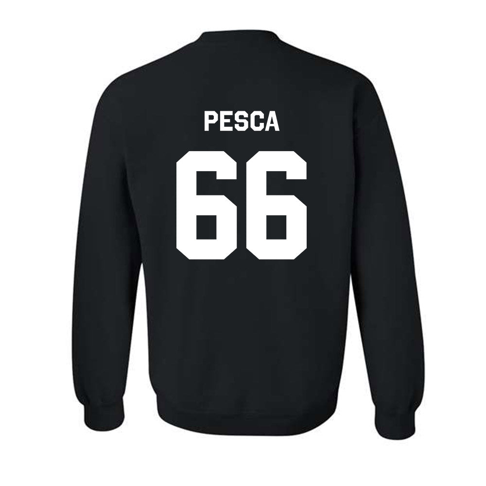 Oklahoma State - NCAA Baseball : Mario Pesca - Stripe the Stadium Crewneck Sweatshirt-1