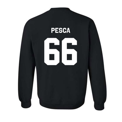 Oklahoma State - NCAA Baseball : Mario Pesca - Stripe the Stadium Crewneck Sweatshirt-1