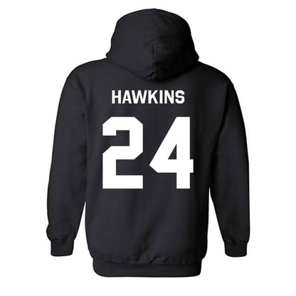 Oklahoma State - NCAA Football : Caleb Hawkins - Stripe the Stadium Hooded Sweatshirt-1