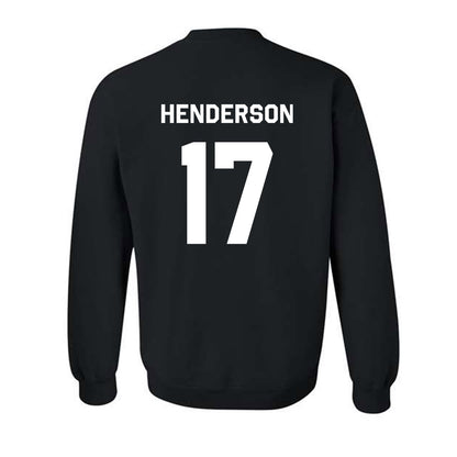 Oklahoma State - NCAA Softball : Montgomery Henderson - Stripe the Stadium Crewneck Sweatshirt-1