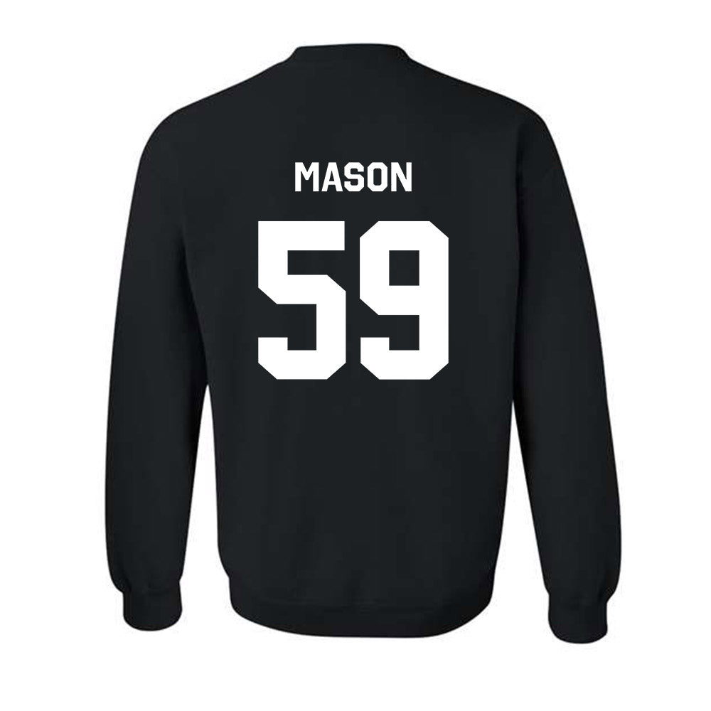 Oklahoma State - NCAA Football : Xavier Mason - Stripe the Stadium Crewneck Sweatshirt-1