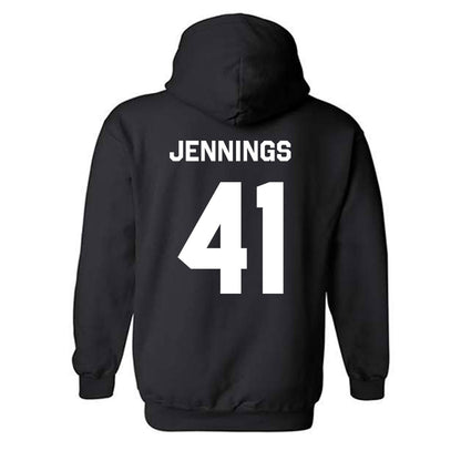 Oklahoma State - NCAA Baseball : Parker Jennings - Stripe the Stadium Hooded Sweatshirt-1