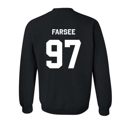 Oklahoma State - NCAA Football : Nygel Farsee - Stripe the Stadium Crewneck Sweatshirt-1