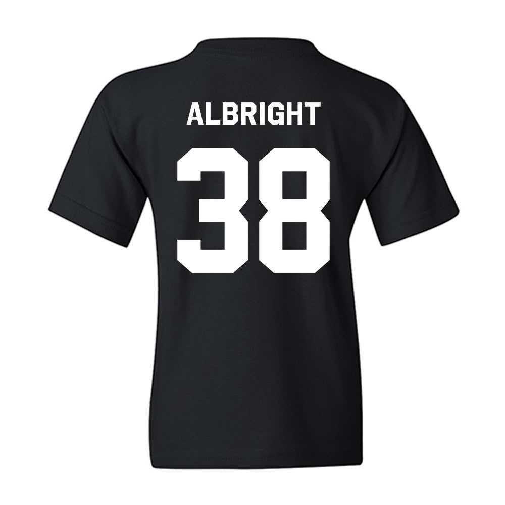 Oklahoma State - NCAA Baseball : Gaige Albright - Stripe the Stadium Youth T-Shirt-1