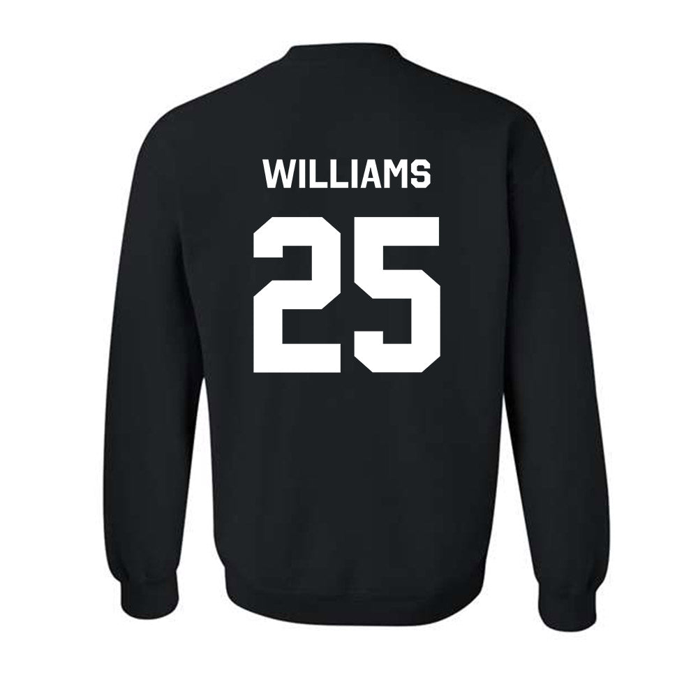 Oklahoma State - NCAA Football : Markeith Williams - Stripe the Stadium Crewneck Sweatshirt-1