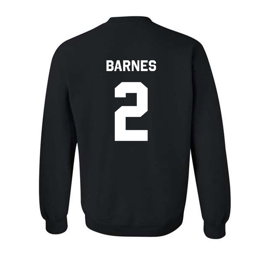 Oklahoma State - NCAA Football : Chris Barnes - Stripe the Stadium Crewneck Sweatshirt-1