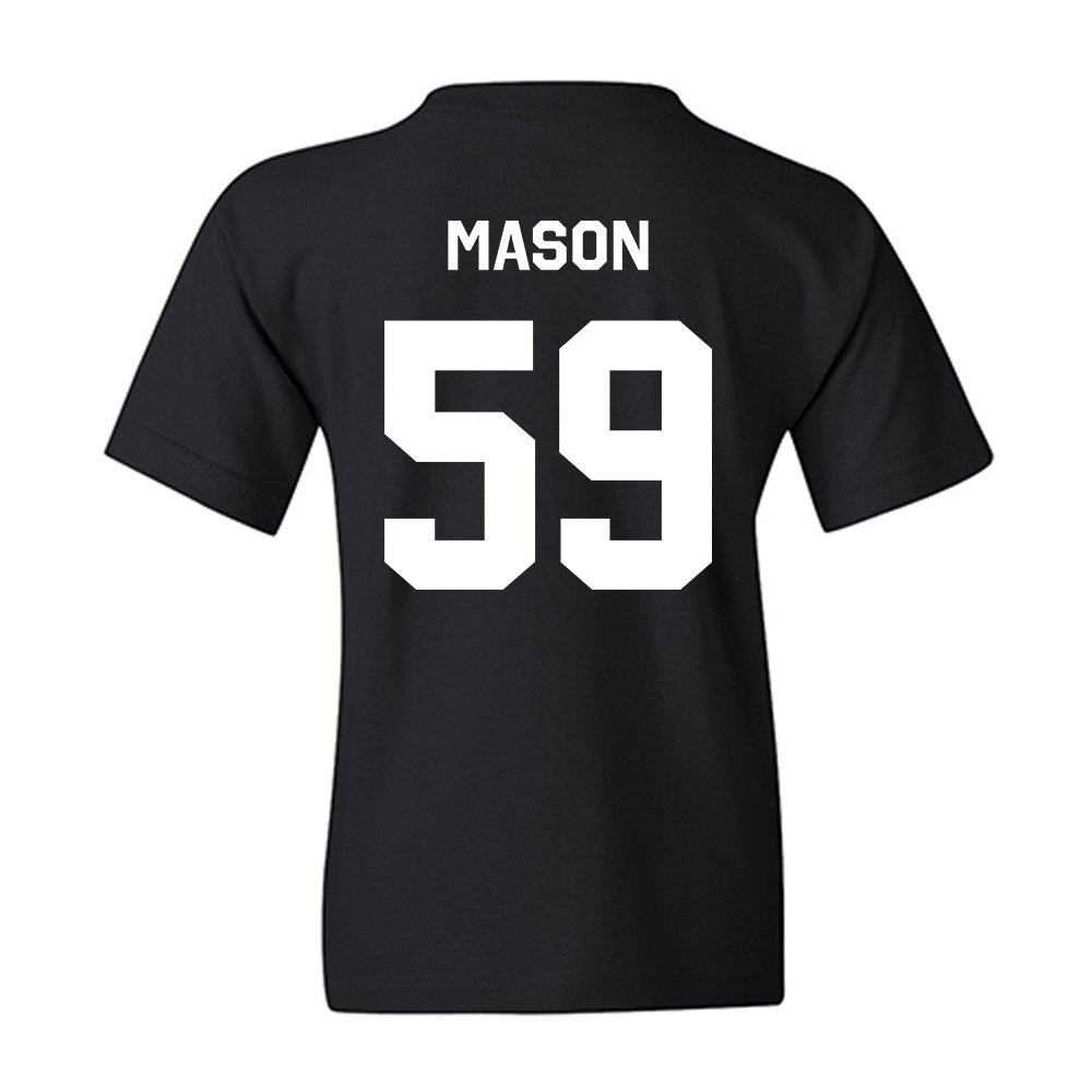 Oklahoma State - NCAA Football : Xavier Mason - Stripe the Stadium Youth T-Shirt-1