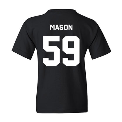 Oklahoma State - NCAA Football : Xavier Mason - Stripe the Stadium Youth T-Shirt-1