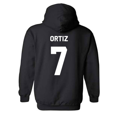 Oklahoma State - NCAA Baseball : Avery Ortiz - Stripe the Stadium Hooded Sweatshirt-1