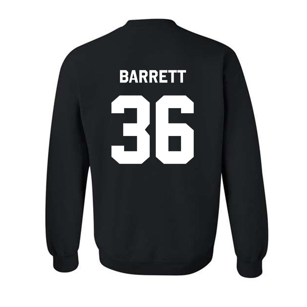 Oklahoma State - NCAA Baseball : Hudson Barrett - Stripe the Stadium Crewneck Sweatshirt-1