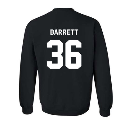 Oklahoma State - NCAA Baseball : Hudson Barrett - Stripe the Stadium Crewneck Sweatshirt-1