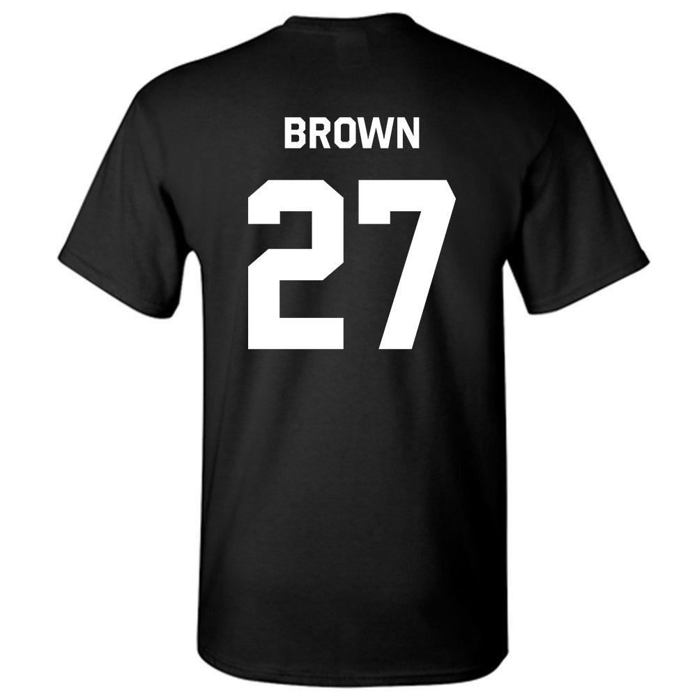 Oklahoma State - NCAA Baseball : Matthew Brown - Stripe the Stadium T-Shirt-1