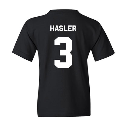 Oklahoma State - NCAA Softball : Amanda Hasler - Stripe the Stadium Youth T-Shirt-1