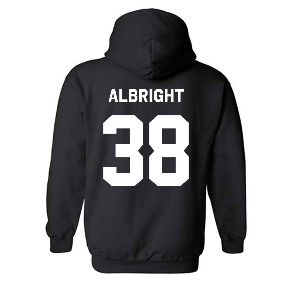 Oklahoma State - NCAA Baseball : Gaige Albright - Stripe the Stadium Hooded Sweatshirt-1