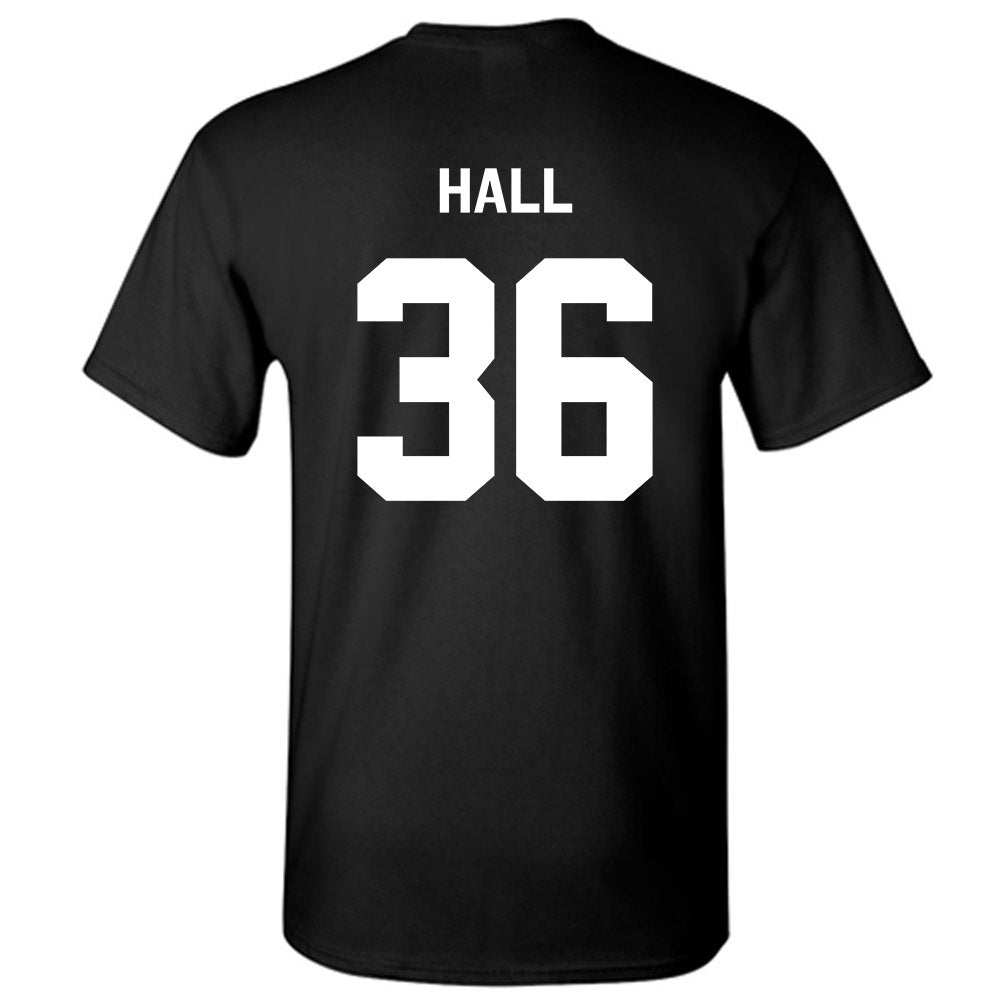Oklahoma State - NCAA Football : Javen Hall - Stripe the Stadium T-Shirt-1
