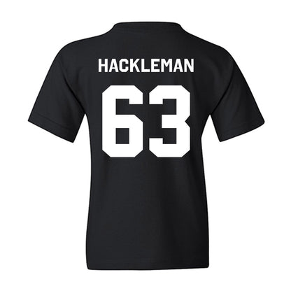 Oklahoma State - NCAA Football : Caleb Hackleman - Stripe the Stadium Youth T-Shirt-1