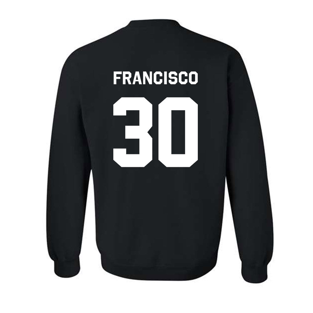 Oklahoma State - NCAA Baseball : Brady Francisco - Stripe the Stadium Crewneck Sweatshirt-1