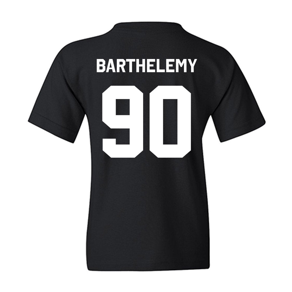 Oklahoma State - NCAA Football : Savion Barthelemy - Stripe the Stadium Youth T-Shirt-1