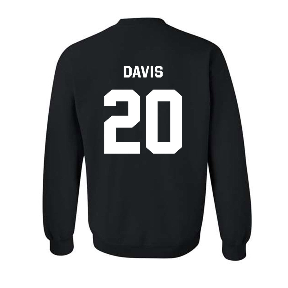 Oklahoma State - NCAA Football : Taurean Davis - Stripe the Stadium Crewneck Sweatshirt-1