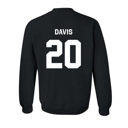 Oklahoma State - NCAA Football : Taurean Davis - Stripe the Stadium Crewneck Sweatshirt-1