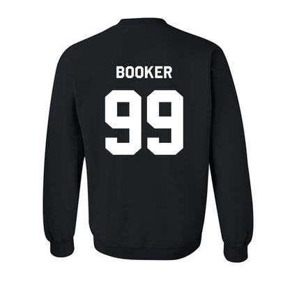 Oklahoma State - NCAA Softball : Kaya Booker - Stripe the Stadium Crewneck Sweatshirt-1