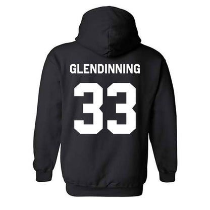 Oklahoma State - NCAA Baseball : Lucas Glendinning - Stripe the Stadium Hooded Sweatshirt-1
