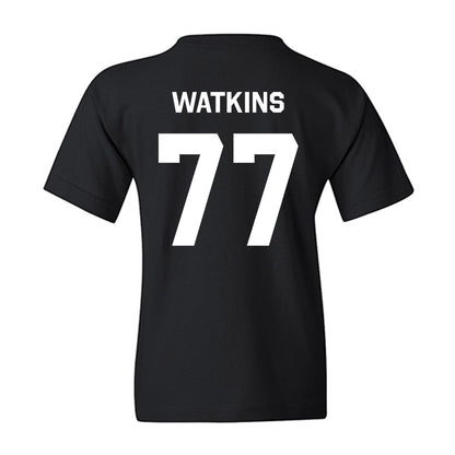 Oklahoma State - NCAA Baseball : Hunter Watkins - Stripe the Stadium Youth T-Shirt-1