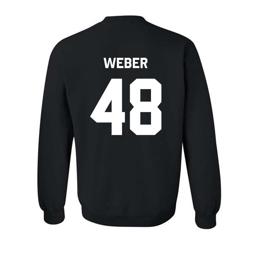 Oklahoma State - NCAA Baseball : Aaron Weber - Stripe the Stadium Crewneck Sweatshirt-1