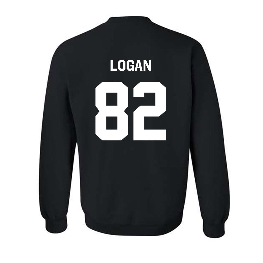 Oklahoma State - NCAA Football : Luke Logan - Stripe the Stadium Crewneck Sweatshirt-1